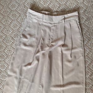 High Rise Wide Leg Trousers